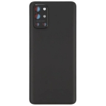 Задняя крышка OnePlus 9R, черная, оригинал (Китай) + стекло камеры