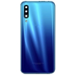 Задняя крышка Meizu 16Xs, синяя, Phantom Blue, оригинал (Китай) + стекло камеры