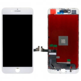 Дисплей для iPhone 8 Plus + touchscreen, белый, копия высокого качества, Sharp