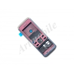 Корпус Nokia 6300, розово-серебристый