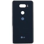 Задняя крышка LG H930 V30, синяя, Moroccan Blue, оригинал (Китай)
